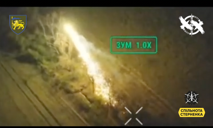 Skyfire: A Ukrainian Drone's Molten Fury Rains Down