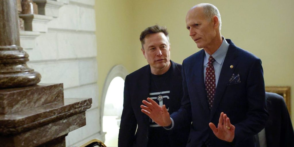 <title>Behind the Scenes: GOP Senators and Their Text Exchanges with Elon Musk</title>