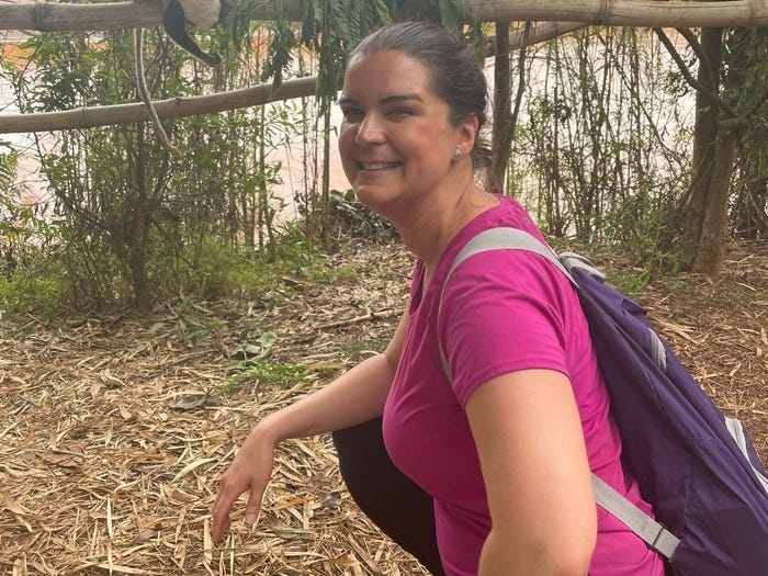 Emily B. Brown's Colorful Encounter with Lemurs in Madagascar