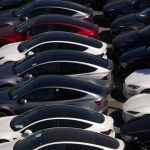 Electric Elegance: The Tesla Model 3 Parade
