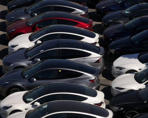 Electric Elegance: The Tesla Model 3 Parade