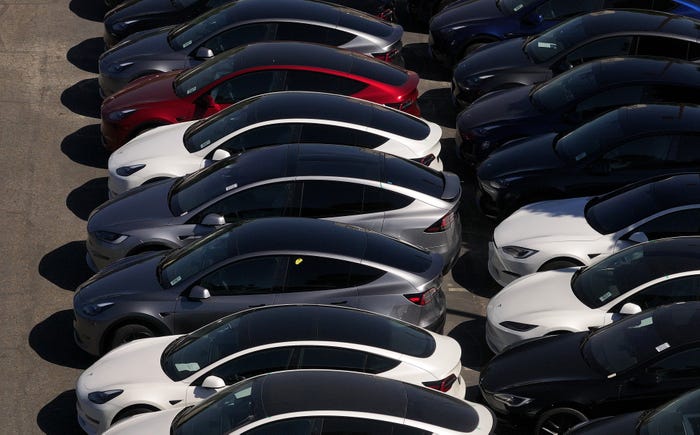 Electric Elegance: The Tesla Model 3 Parade
