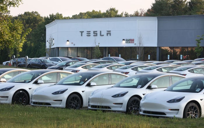 Tesla Sees Decline in California Registrations